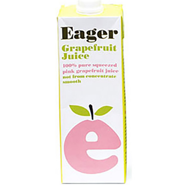 EAGER P GRAPEFRUIT JUICE 1Lx8